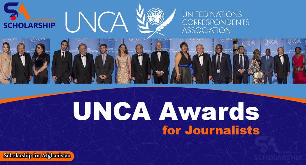 UNCA Awards for Journalist | Opportunity for Afghanistan