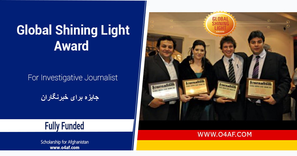 Global investigative Journalism conference Global Shining Light Award ...