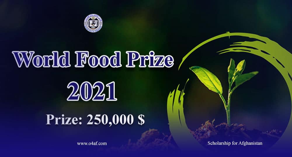 World Food Prize Foundation 2025 Prize for Significant Achievements in