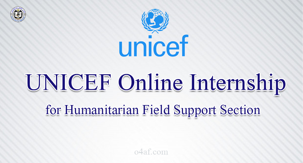 UNICEF Internship for Humanitarian Field Support Section, Virtual ...