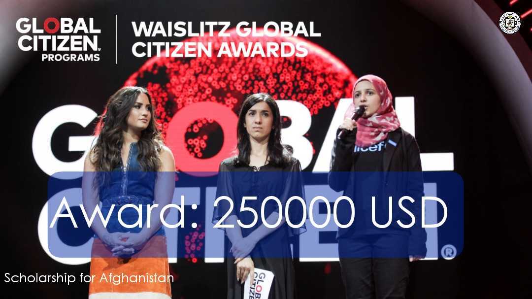 Waislitz Global Citizen Awards 2023 for Ending Extreme Poverty