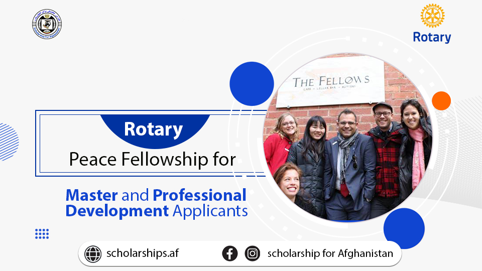 Professional Development Rotary Peace Fellowship 2027-28